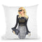 Mother Hustler-Recovered Throw Pillow By Rongrong