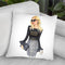 Mother Hustler-Recovered Throw Pillow By Rongrong