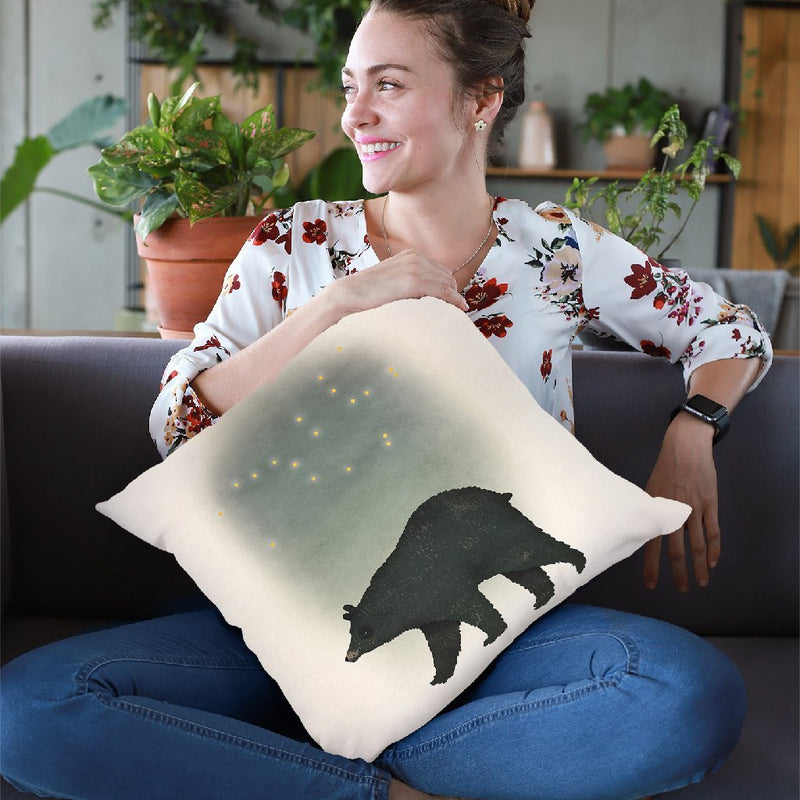 Ursa Major Throw Pillow By Ryan Fowler