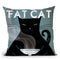 Cat Coffee No City Throw Pillow By Ryan Fowler
