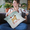 I Love My Pug Ii Throw Pillow By Ryan Fowler