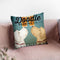Doodle Beer Double - Cambridge Ma Throw Pillow By Ryan Fowler