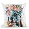 Skull Nii Throw Pillow By Riza Peker 