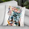 Skull Nii Throw Pillow By Riza Peker 