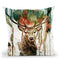 Deer Throw Pillow By Riza Peker 