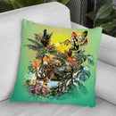 Wall Throw Pillow By Riza Peker 