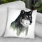 Wolf Throw Pillow By Riza Peker 