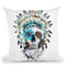 Mimento Mori Xi Throw Pillow By Riza Peker 