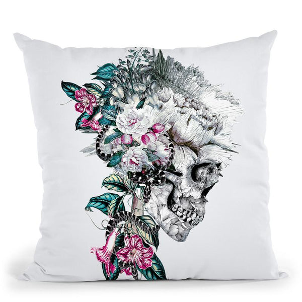 Momento Mori Rev V Throw Pillow By Riza Peker 