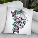 Momento Mori Rev V Throw Pillow By Riza Peker 