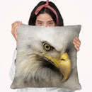 Eagle Throw Pillow By Riza Peker 