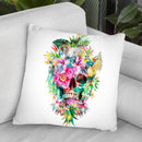 Momento Mori Throw Pillow By Riza Peker 
