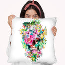 Momento Mori Throw Pillow By Riza Peker 