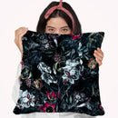 Night Garden Ii Throw Pillow By Riza Peker 