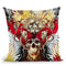 3 Eyes Skull Throw Pillow By Riza Peker 