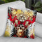 3 Eyes Skull Throw Pillow By Riza Peker 