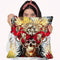 3 Eyes Skull Throw Pillow By Riza Peker 