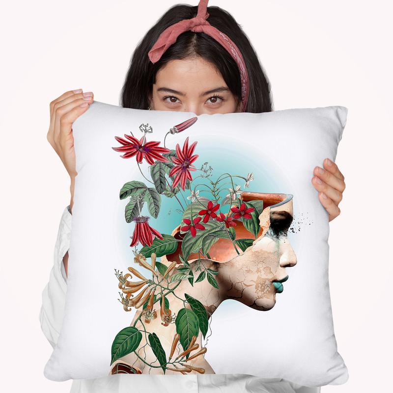 Beauty Of Life Throw Pillow By Riza Peker 