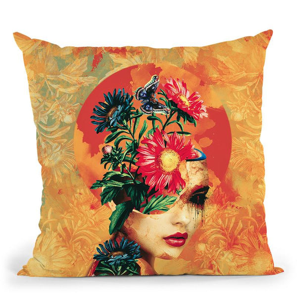 Broken Ii Throw Pillow By Riza Peker 
