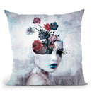 Broken Throw Pillow By Riza Peker 