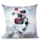 Broken Throw Pillow By Riza Peker 