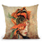 Butterfly Lady Throw Pillow By Riza Peker 