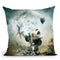 Captured Throw Pillow By Riza Peker 