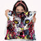 Cat Abstract Throw Pillow By Riza Peker 