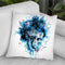 Skull Splash Ii Throw Pillow By Riza Peker 