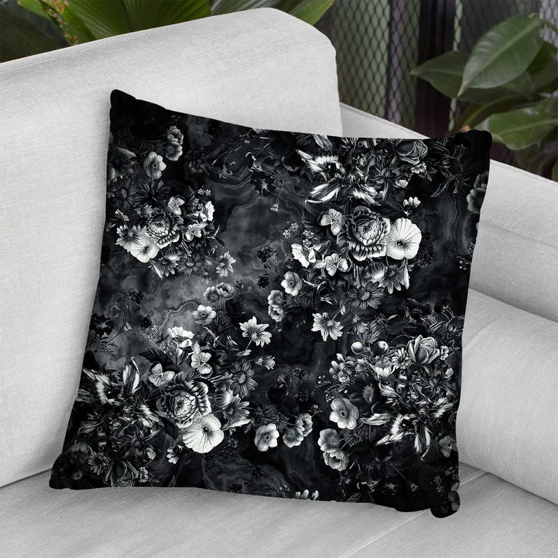 Darkness Iii Throw Pillow By Riza Peker 