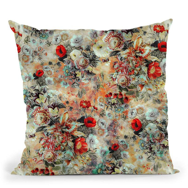 Fall Throw Pillow By Riza Peker 