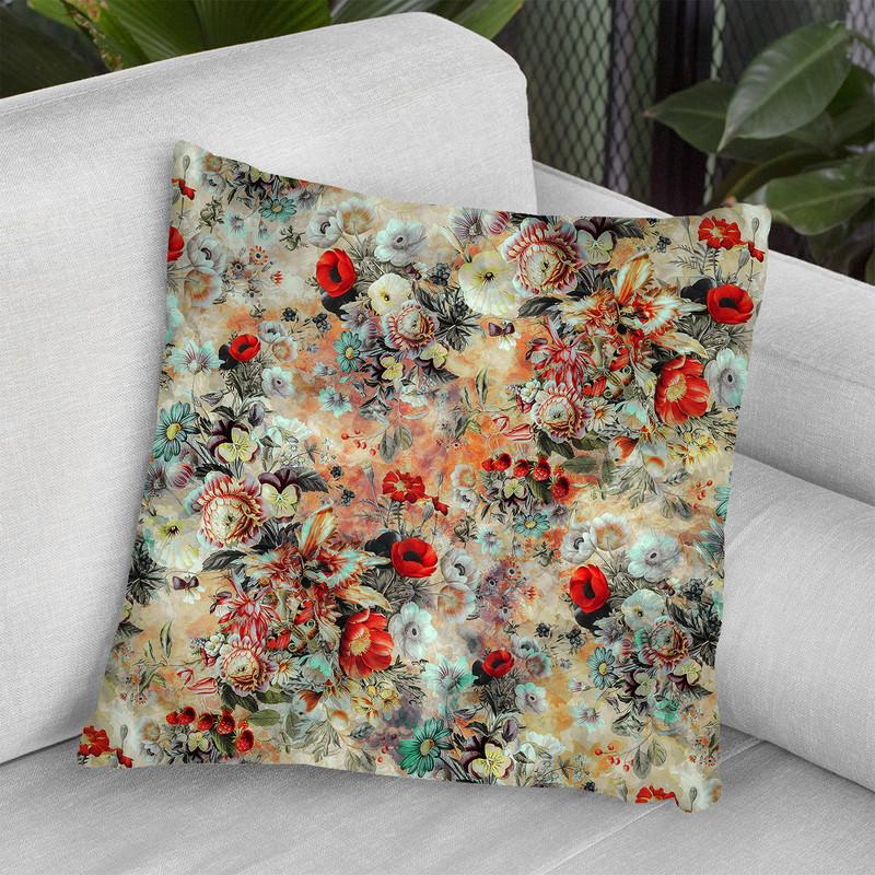 Fall Throw Pillow By Riza Peker 