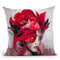 Flamingo Lady Throw Pillow By Riza Peker 