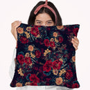Floral Throw Pillow By Riza Peker 