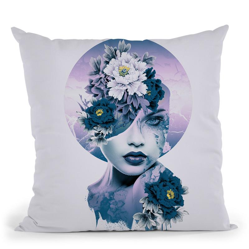 Glamour Ii Throw Pillow By Riza Peker 