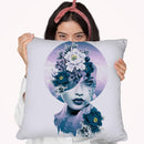 Glamour Ii Throw Pillow By Riza Peker 