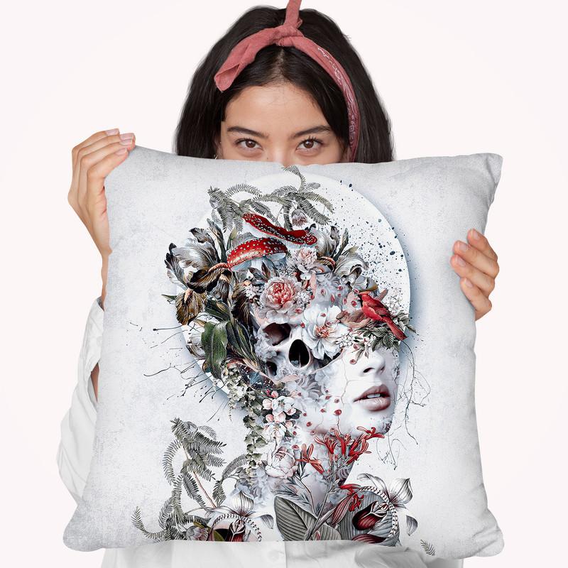 Immortal Throw Pillow By Riza Peker 
