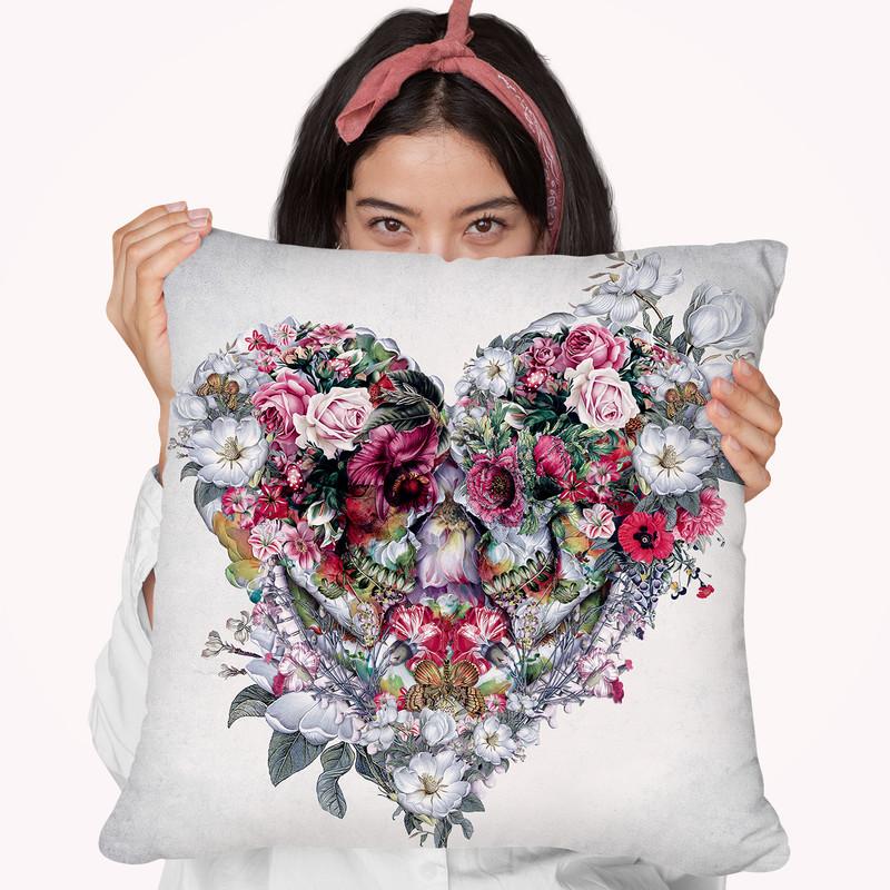 Love Forever Throw Pillow By Riza Peker 
