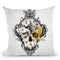 Skull Still Life Throw Pillow By Riza Peker 