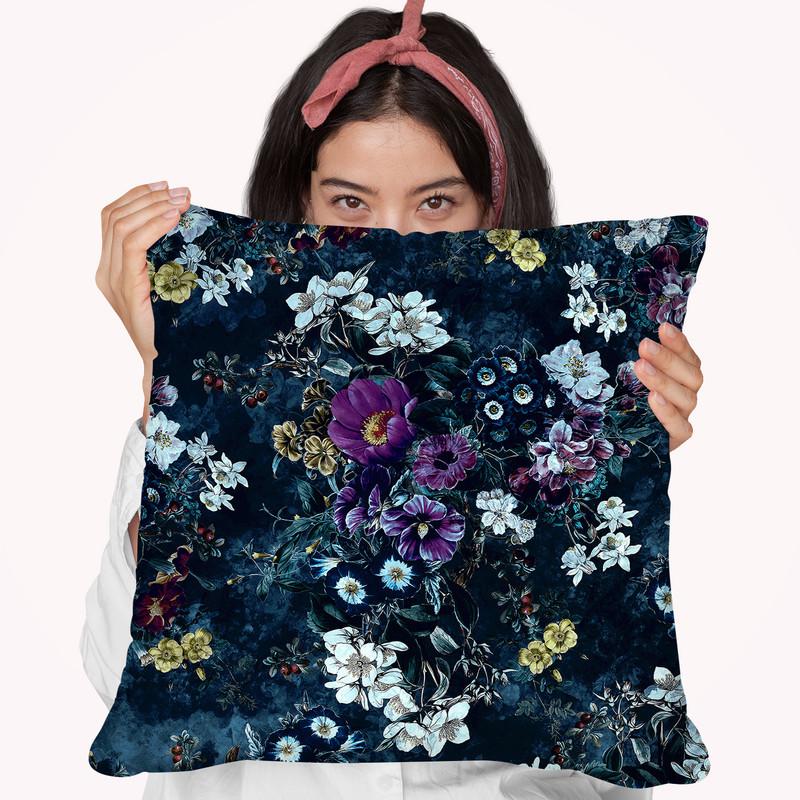Moonlight Throw Pillow By Riza Peker 