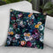 Night Flowers Throw Pillow By Riza Peker 