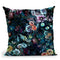 Night Garden Throw Pillow By Riza Peker 