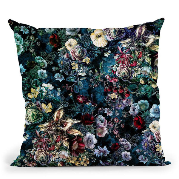 Night Lights Throw Pillow By Riza Peker 