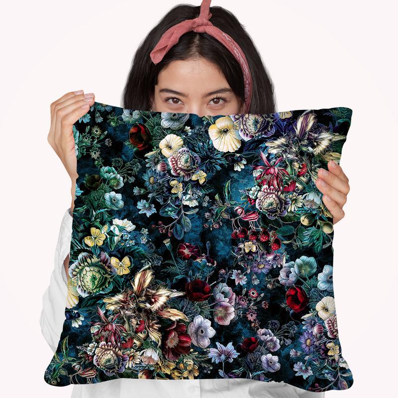Night Lights Throw Pillow By Riza Peker 