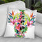 Skull Tower Throw Pillow By Riza Peker 