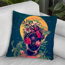 Oxygen Throw Pillow By Riza Peker 