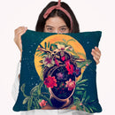 Oxygen Throw Pillow By Riza Peker 
