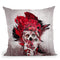 Poisonous Flowers Throw Pillow By Riza Peker 