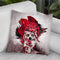 Poisonous Flowers Throw Pillow By Riza Peker 