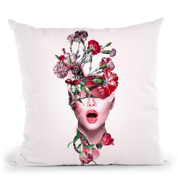 Revive Throw Pillow By Riza Peker 